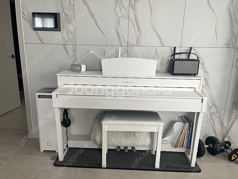 야마하 CLP-635WH 피아노 화이트--0