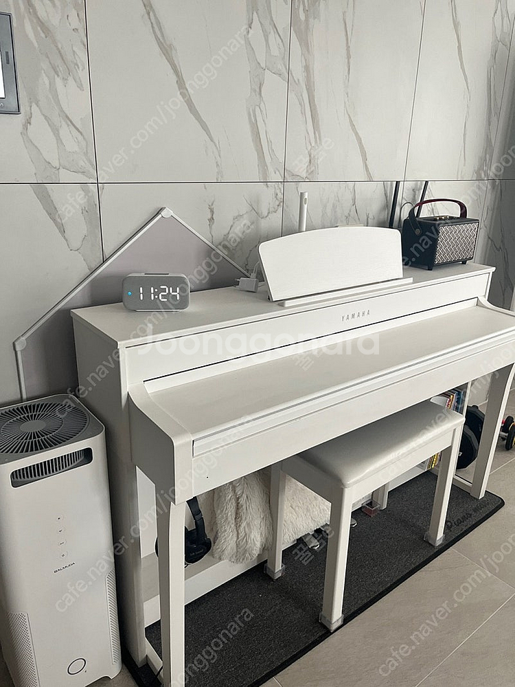 야마하 CLP-635WH 피아노 화이트--2
