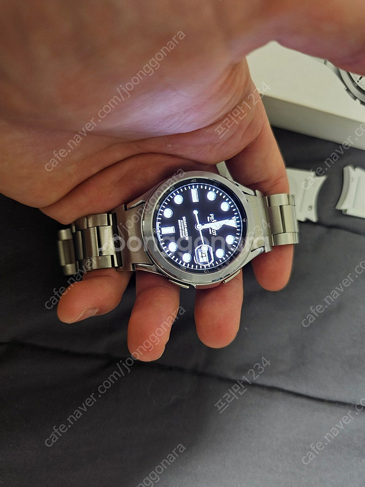 갤럭시워치4 클래식 42mm 메탈스트랩 포함--2