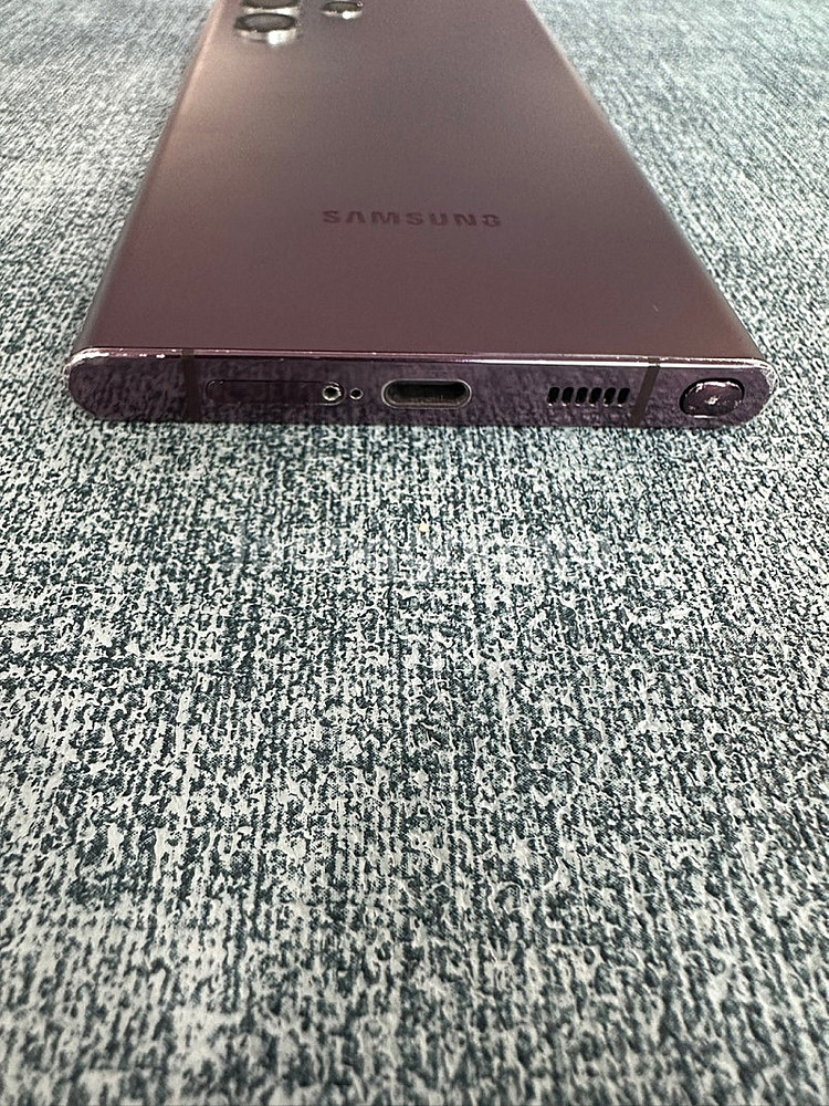 갤럭시S22울트라 256G 버건디 파손X 가성비폰 24...--9
