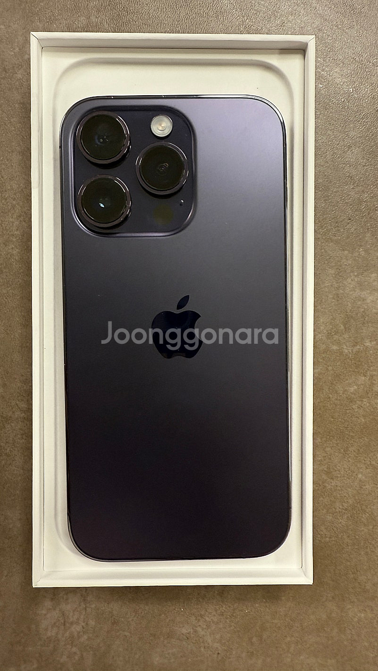 아이폰 14프로 256기가 퍼플--1