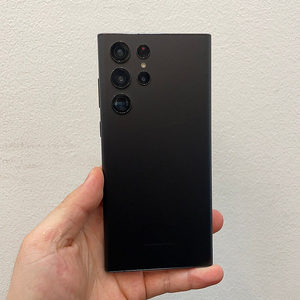 갤럭시S22울트라 블랙 256GB 상태좋은 중고35만팝니다