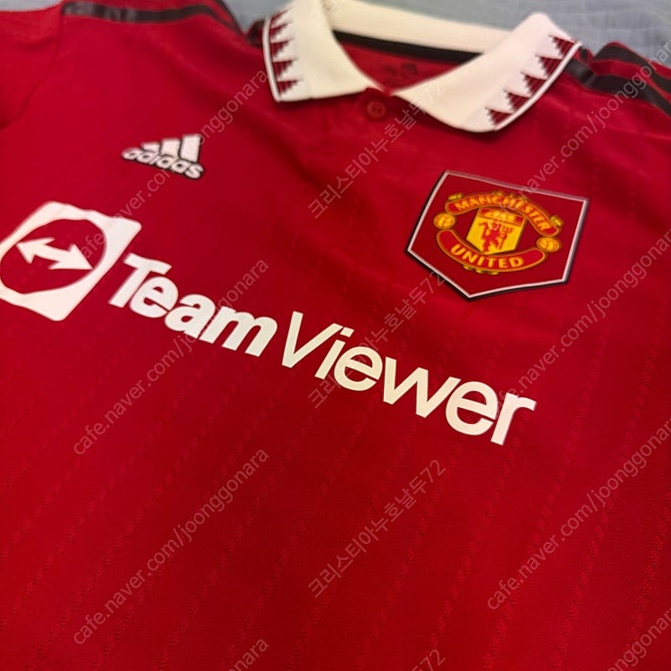 맨체스터 유나이티드 맨유 22-23 홈 어센틱 긴팔 유로파 호날두 해외M 이미지