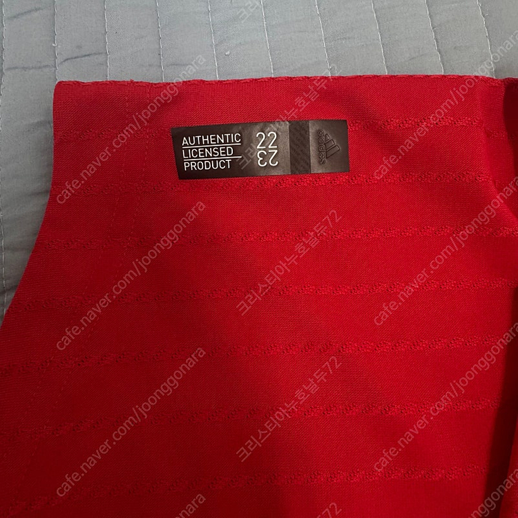 맨체스터 유나이티드 맨유 22-23 홈 어센틱 긴팔 유로파 호날두 해외M 이미지