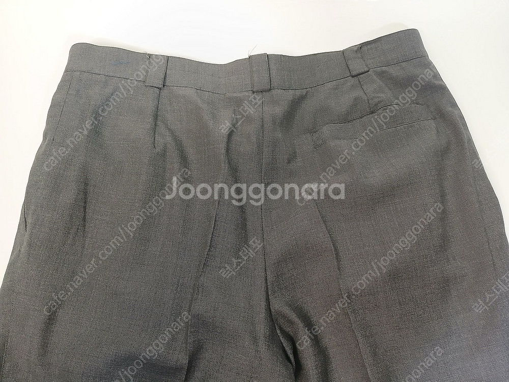 지아니베르사체 회색 울 남성 바지 정품 지아니베르사체--5