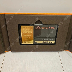 한국금거래소 골드바 잠상형 판매