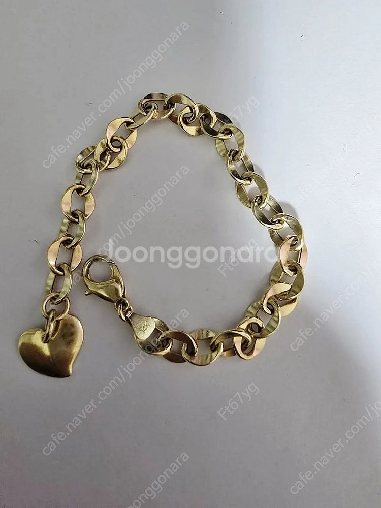 14k 팔찌 9.25g 세척완료(1×0.8) 20cm--0