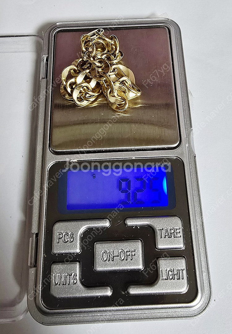 14k 팔찌 9.25g 세척완료(1×0.8) 20cm--1