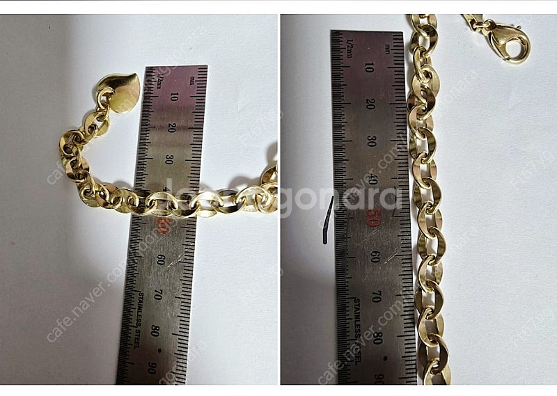 14k 팔찌 9.25g 세척완료(1×0.8) 20cm--2