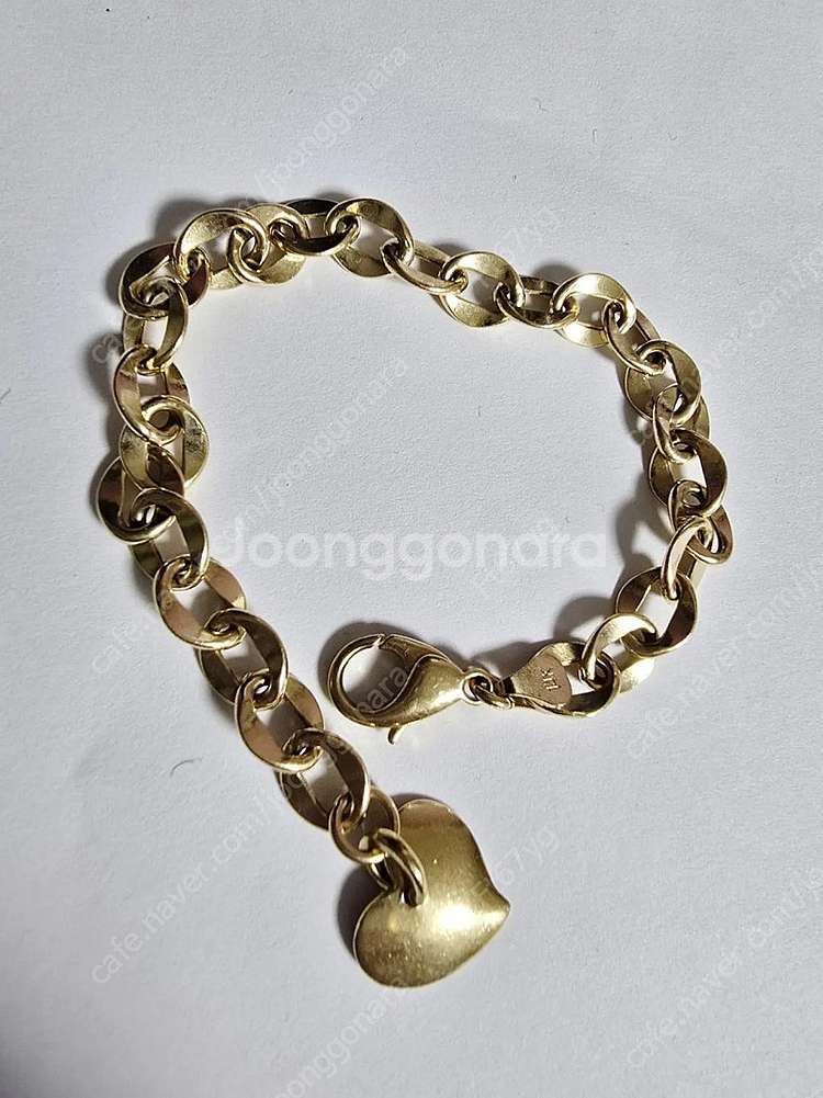 14k 팔찌 9.25g 세척완료(1×0.8) 20cm--3