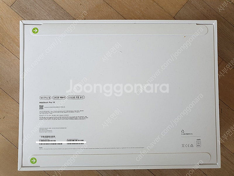 [판매]맥북프로14 M4프로 램24GB 512GB MX...--1