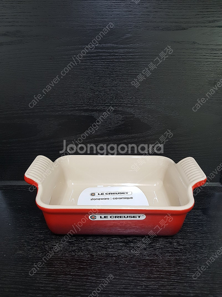 미개봉)르크루제 헤리티지 깊은사각19cm (빨강.주황)...--1