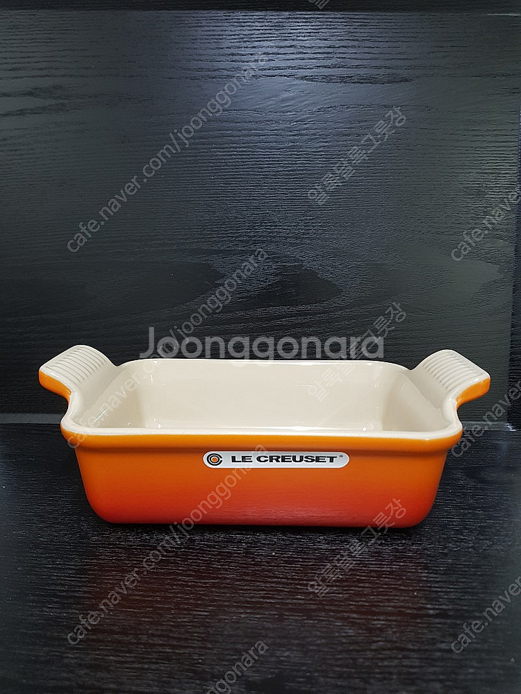 미개봉)르크루제 헤리티지 깊은사각19cm (빨강.주황)...--5
