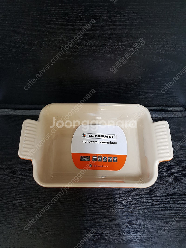 미개봉)르크루제 헤리티지 깊은사각19cm (빨강.주황)...--7