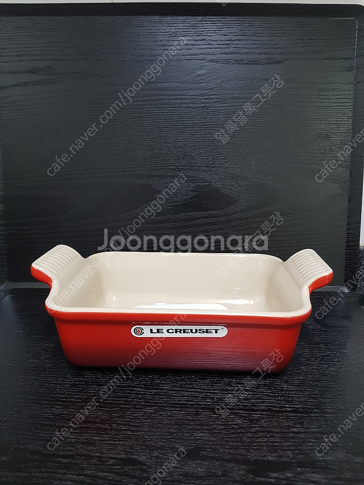 미개봉)르크루제 헤리티지 깊은사각19cm (빨강.주황)...--8