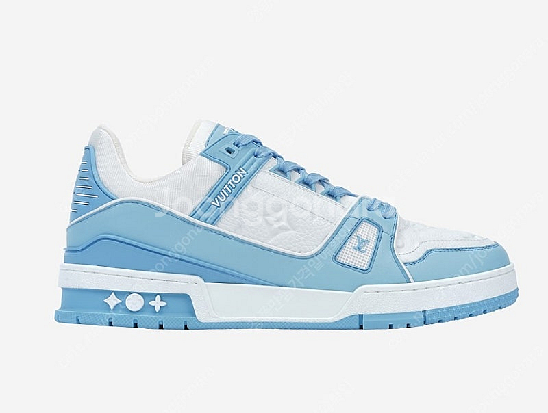 루이비통 lv트레이너 스니커즈 블루 시엘 8사이즈--0