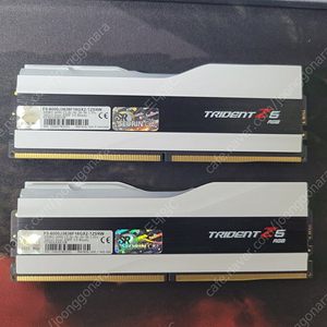[울산] G.Skill DDR5-6000 CL36 TRIDENT Z5 RGB 32GB(16G*2) 화이트 팝니다.