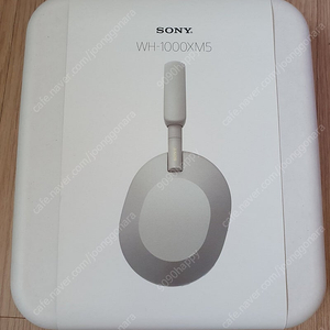 소니 WH-1000XM5 실버 미개봉새제품