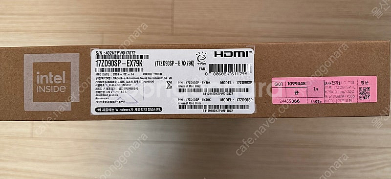 LG전자 그램 프로17 17ZD90SP-EX79K(SS...--0