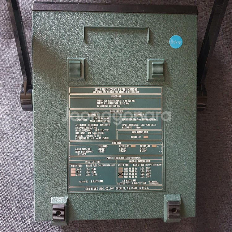 fluke multi counter 1912a--3