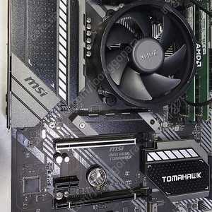 컴퓨터부품 AMD 라이젠7 5800X,MAG B550 TOMAHAWK