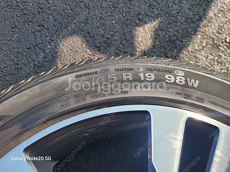 (판매 추천) 벤츠 W222 S클래스 19인치 정품 휠...--6