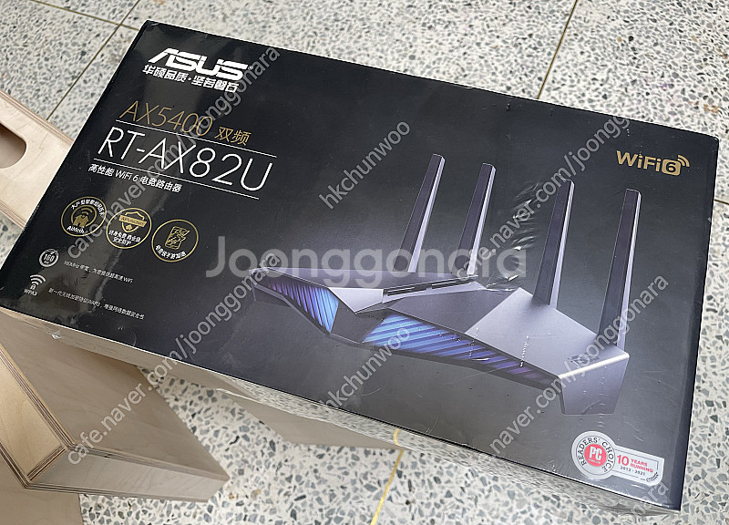 아수스 공유기 ASUS RT-AX82U 판매합니다. (...--0