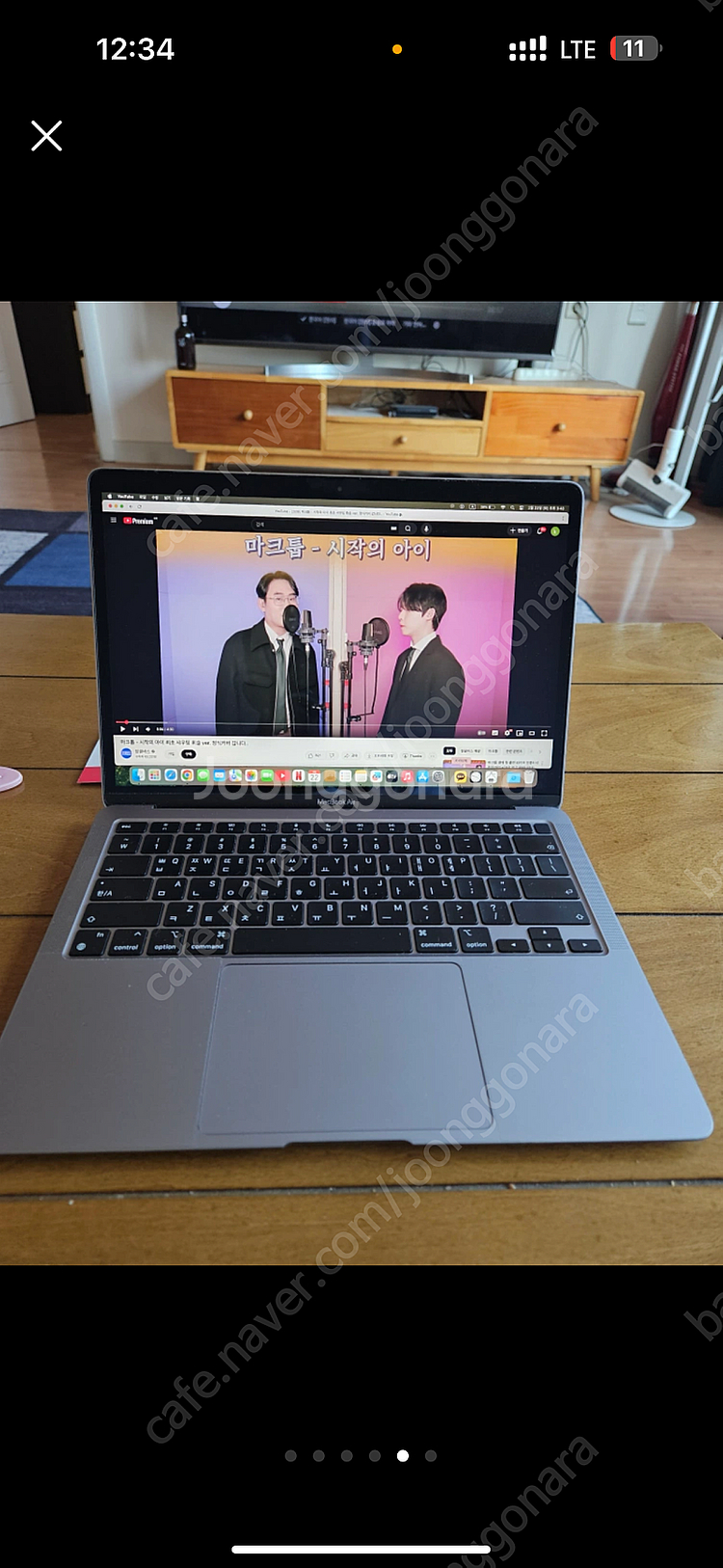 MacBook air 13인치 M1 50 만원에 팝니다--3