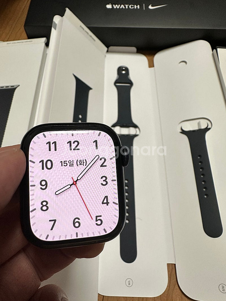 애플워치 7 알루미늄 GPS 41mm / 배터리 78%--0