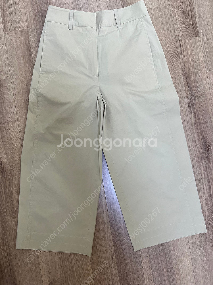 얼바닉30 트와인 크롭 팬츠 라지--0
