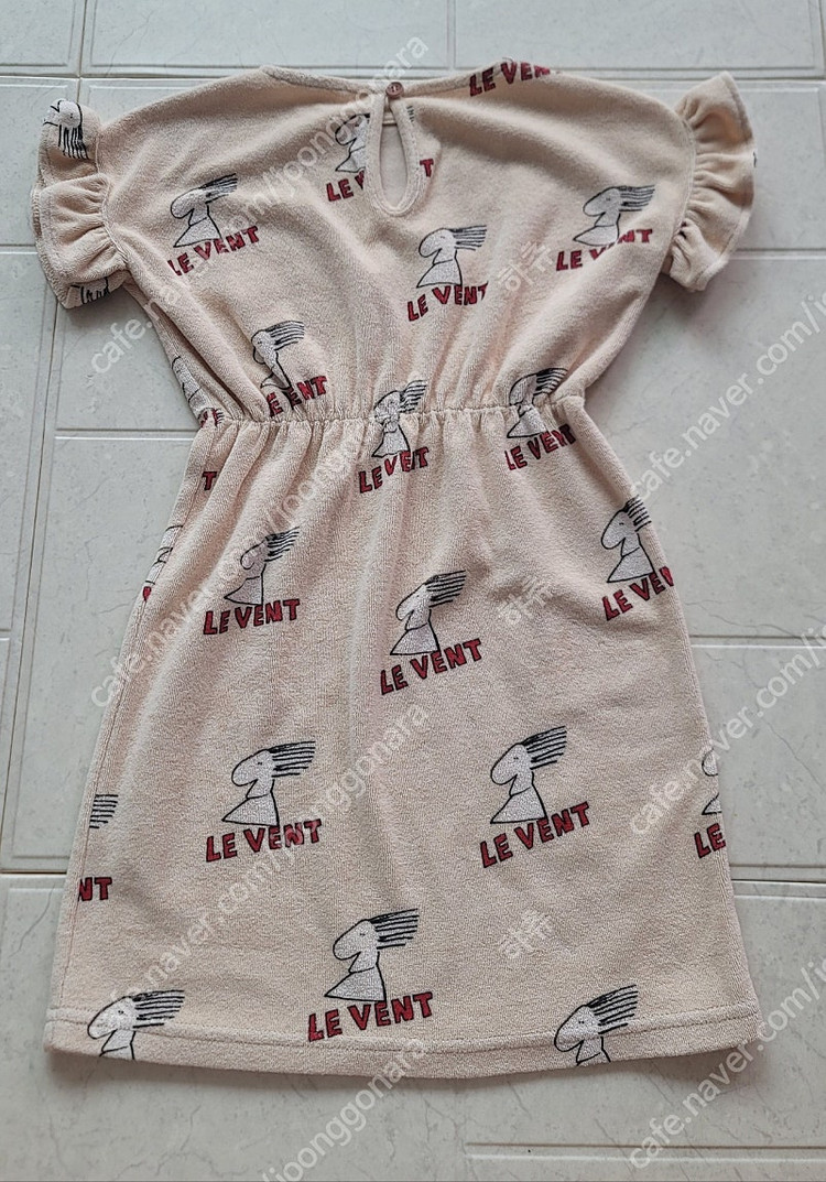 리미떼두두 페이스 레드 포인트 원피스 타월지S 이미지