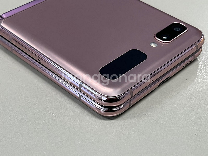 갤럭시Z플립 5G 브론즈 256G 미파손 무잔상 외관 ...--7
