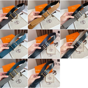 좌쓰 Hermes Reversible HBelt 에르메스 남성용 리버시블 H벨트 / 골드 실버 8종