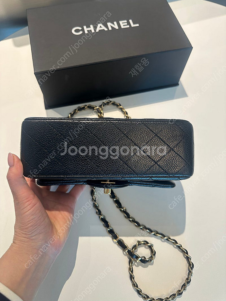 샤넬 뉴미니 캐비어--4