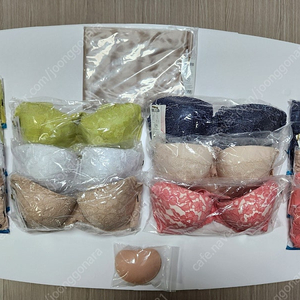 홈쇼핑 판매 여성 속옷 노와이어 브라팬티 세트 비비안소노르