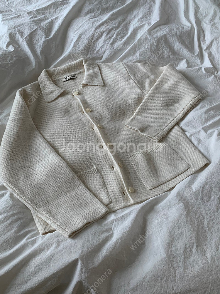 (미착용새상품) shop letter 샵레터 솔리드 니...--4