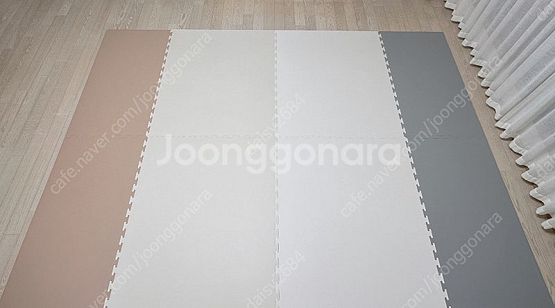 쥬다르 패턴 매트 벤티 내츄럴--3