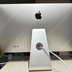 애플 시네마 디스플레이 27인치 LED모니터 mini DP 및 USB-c 젠더 포함 맥 연결가능
