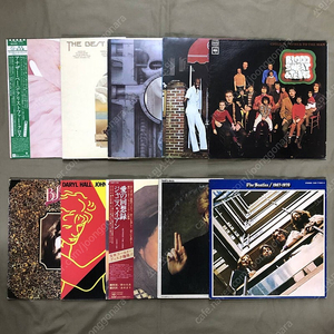 팝 LP 50장 일괄(비틀즈, 빌리 조엘, 카펜터즈)