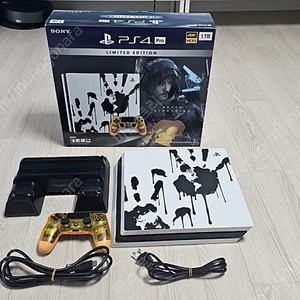 PS4 pro 한정판 에디션 데스 스트랜딩 펌웨어 11.0풀박스 팝니다.