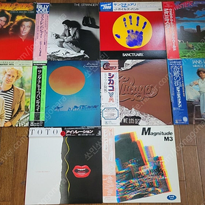 팝 LP 50장 일괄(엘튼 존, 산타나, 사이먼 앤 가펑클, 빌리 조엘)