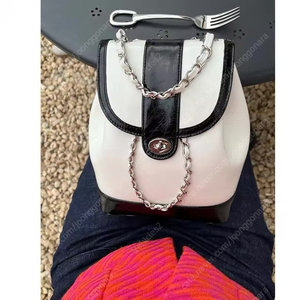 여성 미니 체인 백팩