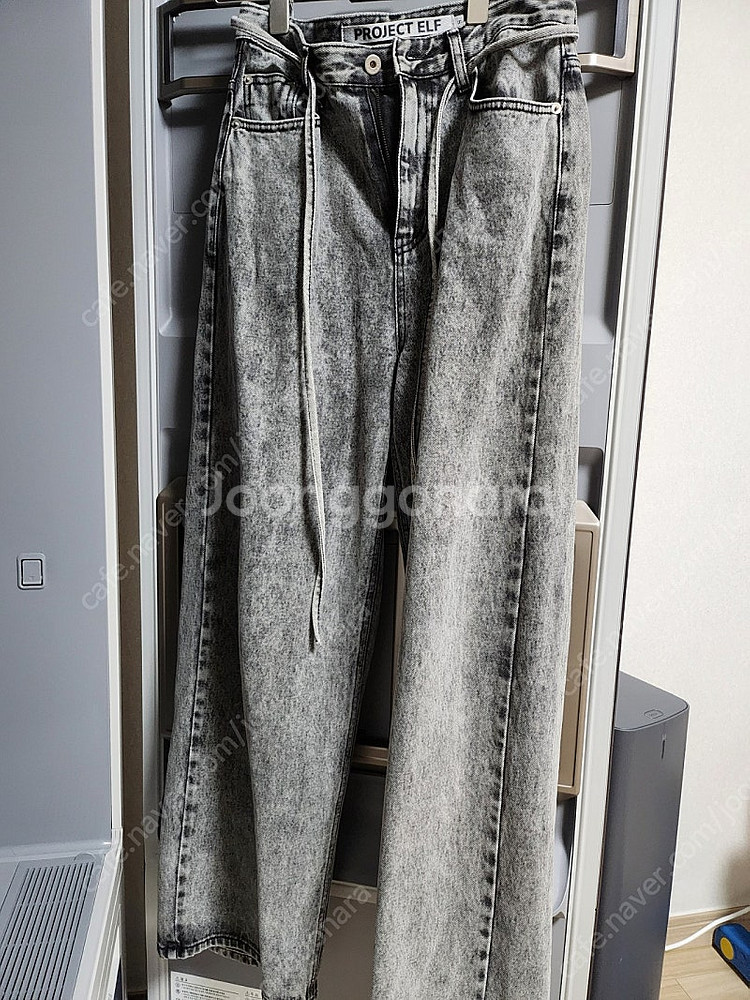 엘프 ELF 돌청 와이드 데님--3