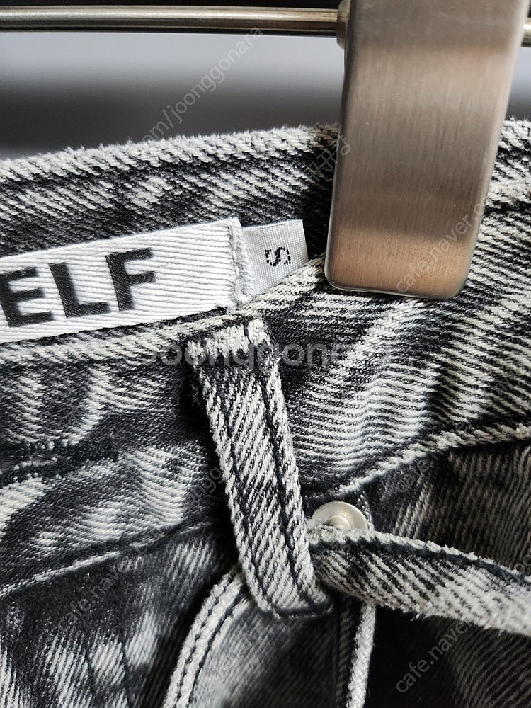 엘프 ELF 돌청 와이드 데님--5