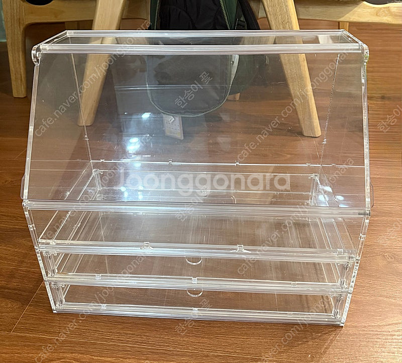 성림 아크릴 화장품정리함(2단서랍)--0