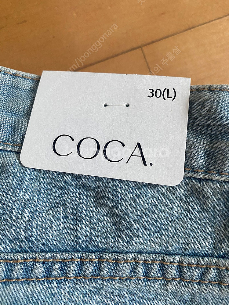 77사이즈 데님팬츠 2종 + 반팔 박스티 2종--1