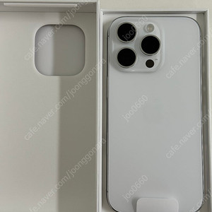 아이폰 16프로 화이트티타늄 256GB 단순개봉 새상품