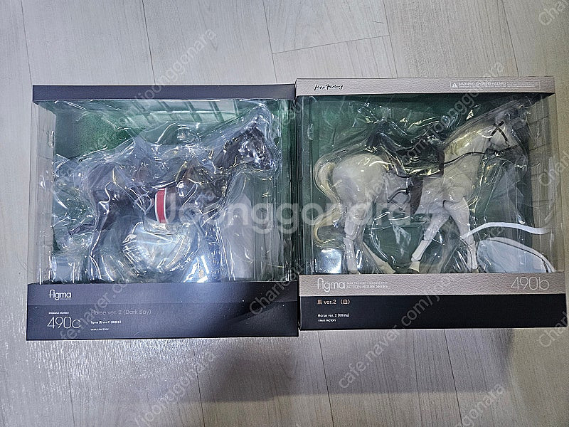 피그마 말 1/12 백마&흑마2종일괄 중고 S급--0