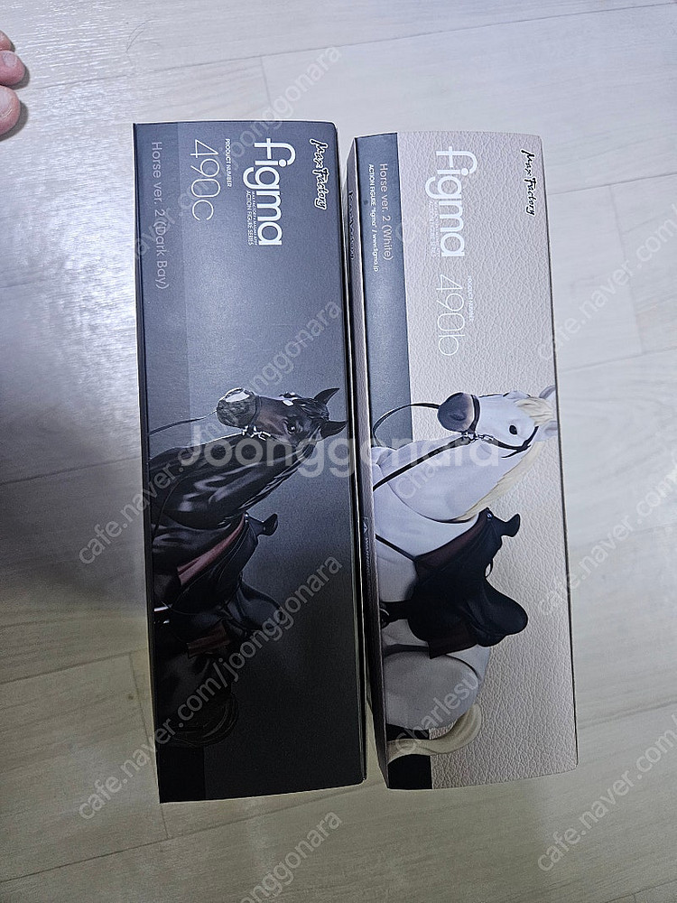 피그마 말 1/12 백마&흑마2종일괄 중고 S급--1