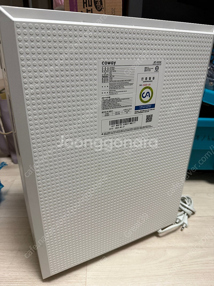 공기청정기 웅진코웨이 Ap-1019C--1
